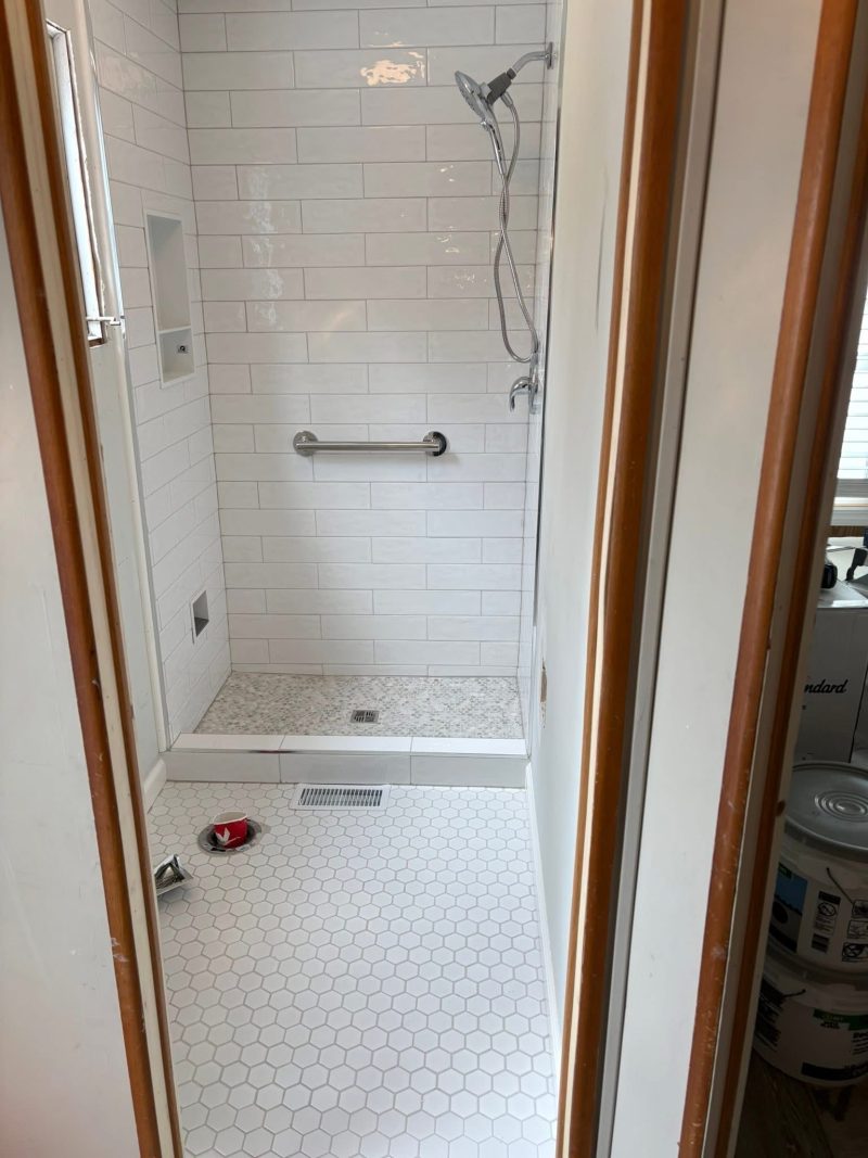 Modern Bathroom Renovation — photograph 1