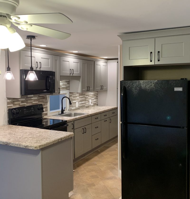 Kitchen Remodel with Peninsula — photograph 1