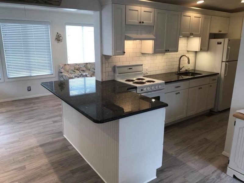 White Shaker & Black Granite — photograph 2