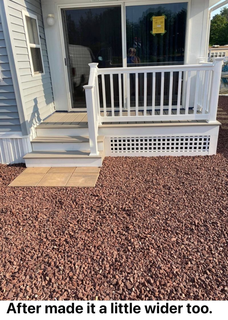 Lakefront Deck & Steps — photograph 6