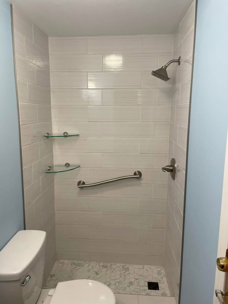Walk-In Shower Conversion after completion