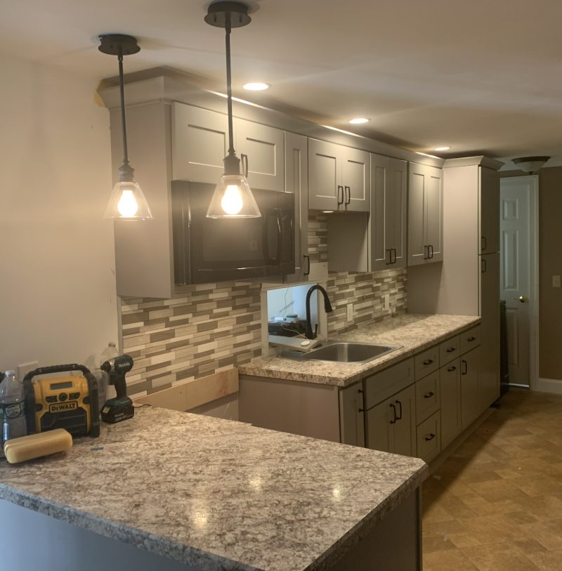 Kitchen Remodel with Peninsula — photograph 3